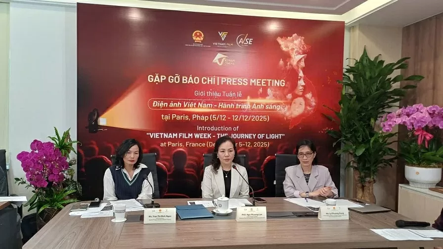 Tuần lễ Điện ảnh Việt Nam - Hành trình Ánh sáng được tổ chức tháng 12 tại Pháp