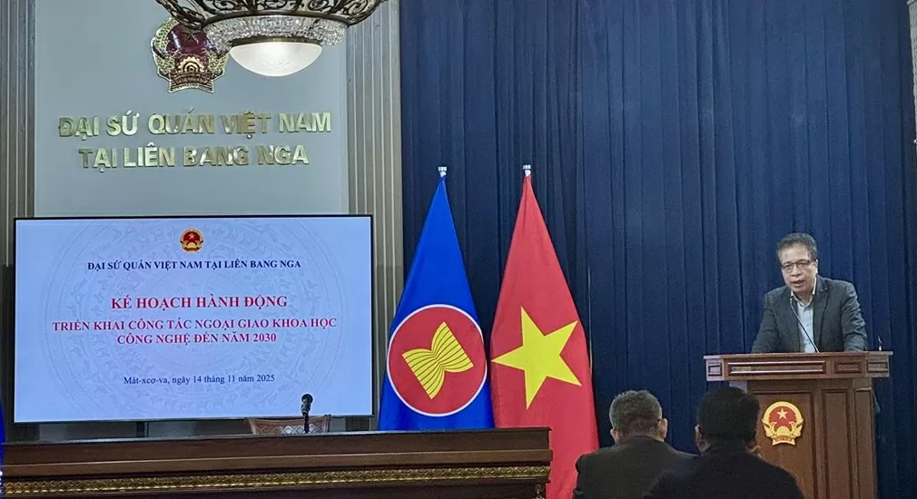 triển khai Kế hoạch hành động về công tác ngoại giao KHCN tại địa bàn Nga. triển khai Kế hoạch hành động về công tác ngoại giao KHCN tại địa bàn Nga.