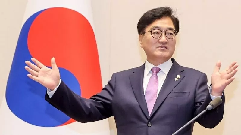 Chủ tịch Quốc hội Hàn Quốc Woo Won Shik. (Nguồn: VGP)