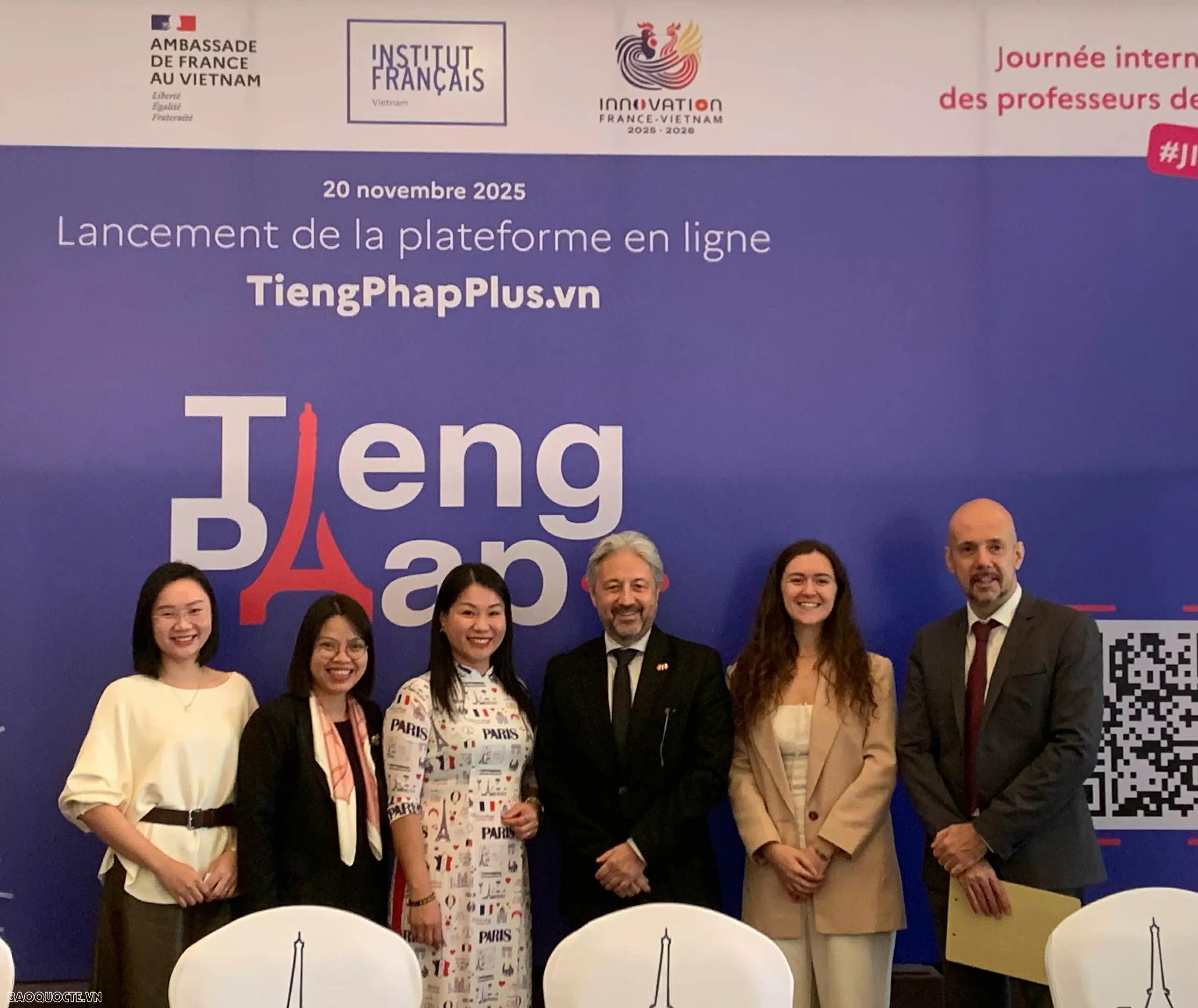 Ra mắt trang web về tiếng Pháp dành cho người Việt: Tiếng Pháp Plus Ra mắt trang web về tiếng Pháp dành cho người Việt: Tiếng Pháp Plus