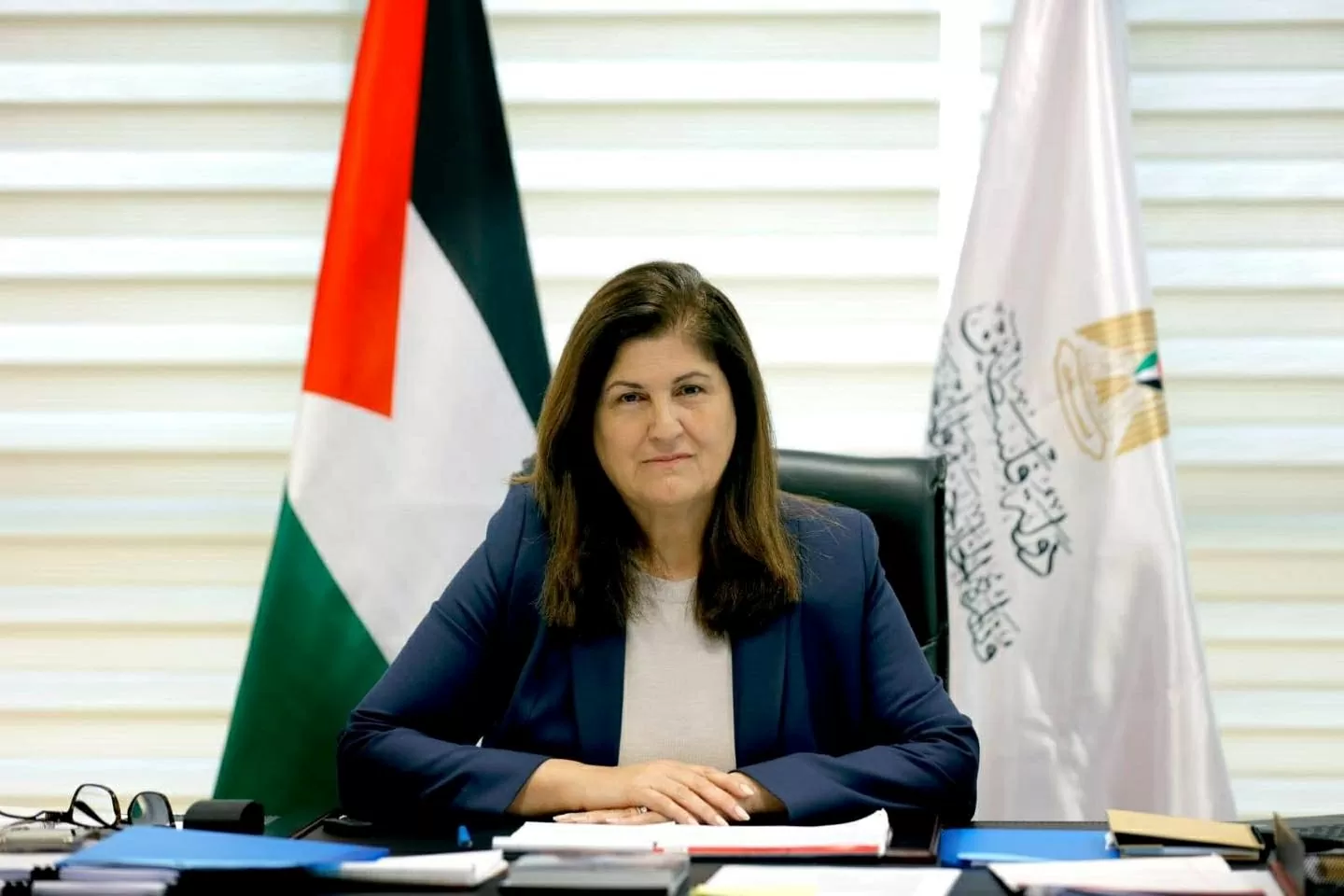 Bộ trưởng Ngoại giao và Kiều dân Nhà nước Palestine Varsen Aghabekian Shahin