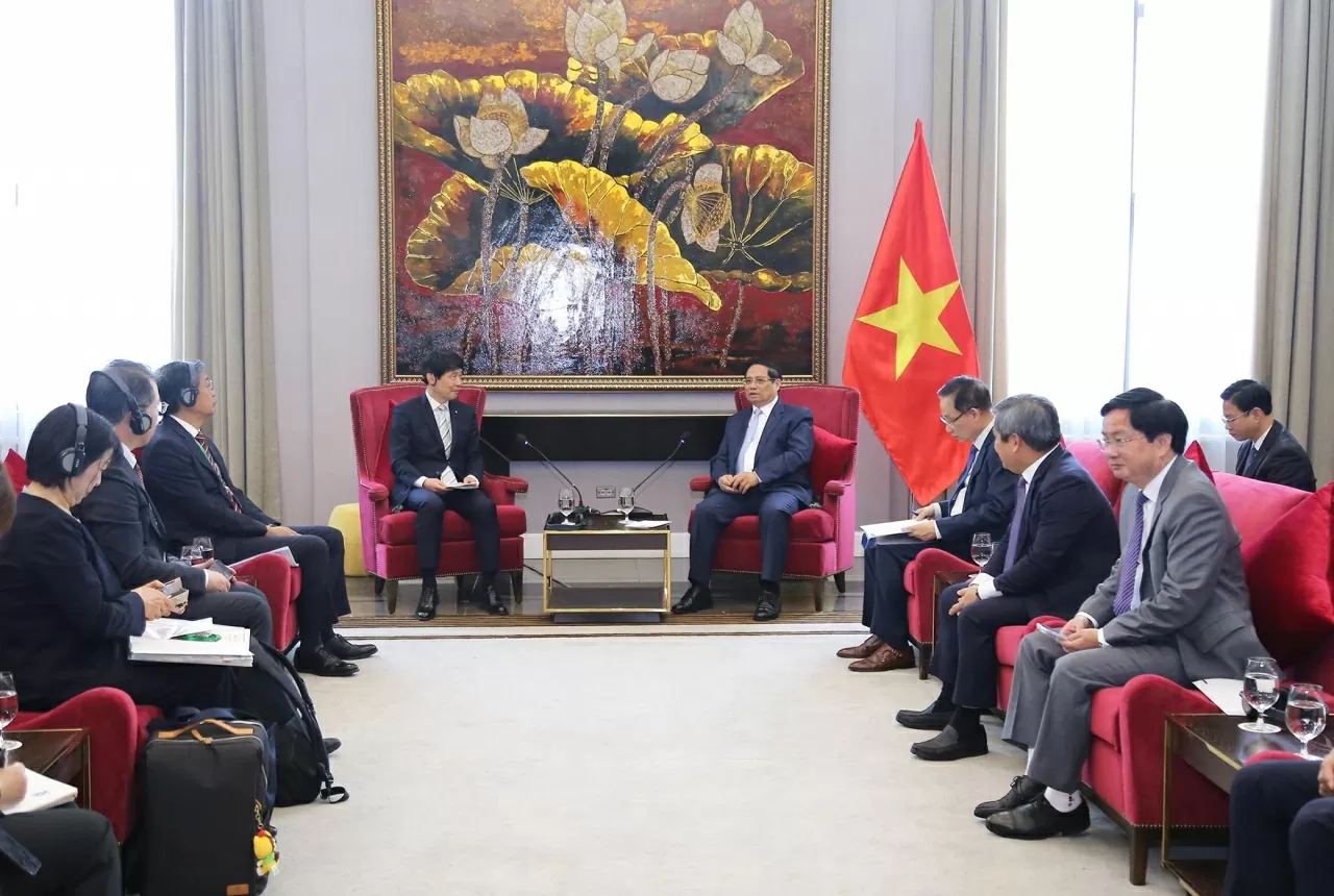 Thủ tướng Chính phủ Phạm Minh Chính tiếp Thống đốc tỉnh Gunma và đoàn đại biểu các tỉnh của Nhật Bản