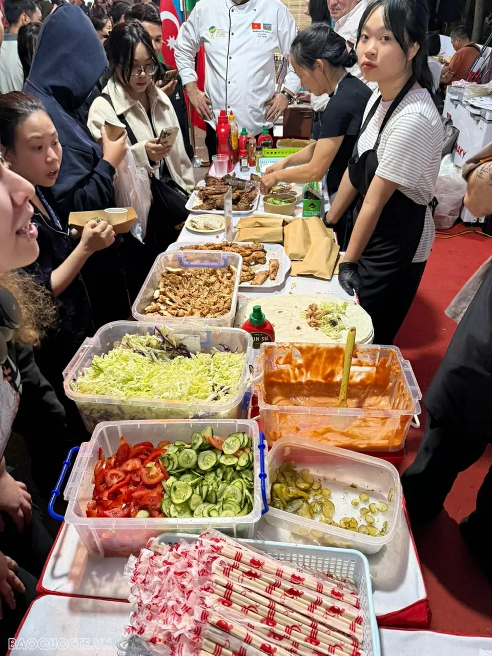 Đại sứ quán Azerbaijan tại Việt Nam tham dự Liên hoan Văn hóa ẩm thực quốc tế lần thứ 13 Đại sứ quán Azerbaijan tại Việt Nam tham dự Liên hoan Văn hóa ẩm thực quốc tế lần thứ 13
