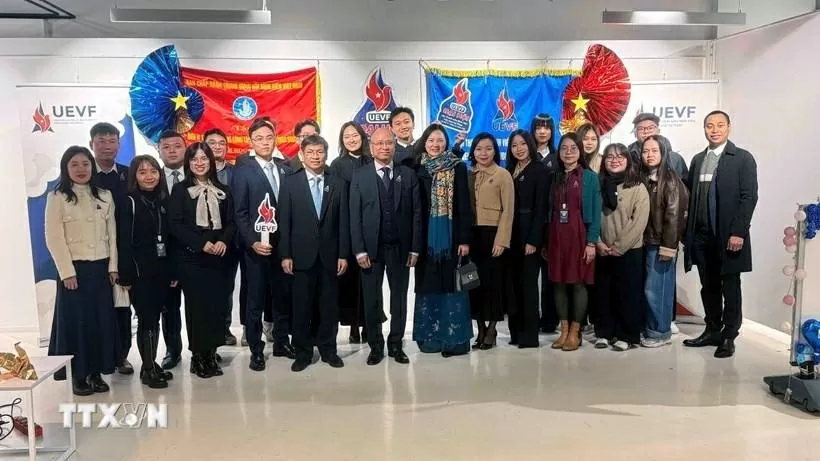 Sinh viên Việt Nam tại Pháp tích cực góp phần thúc đẩy mối quan hệ hợp tác giữa hai nước