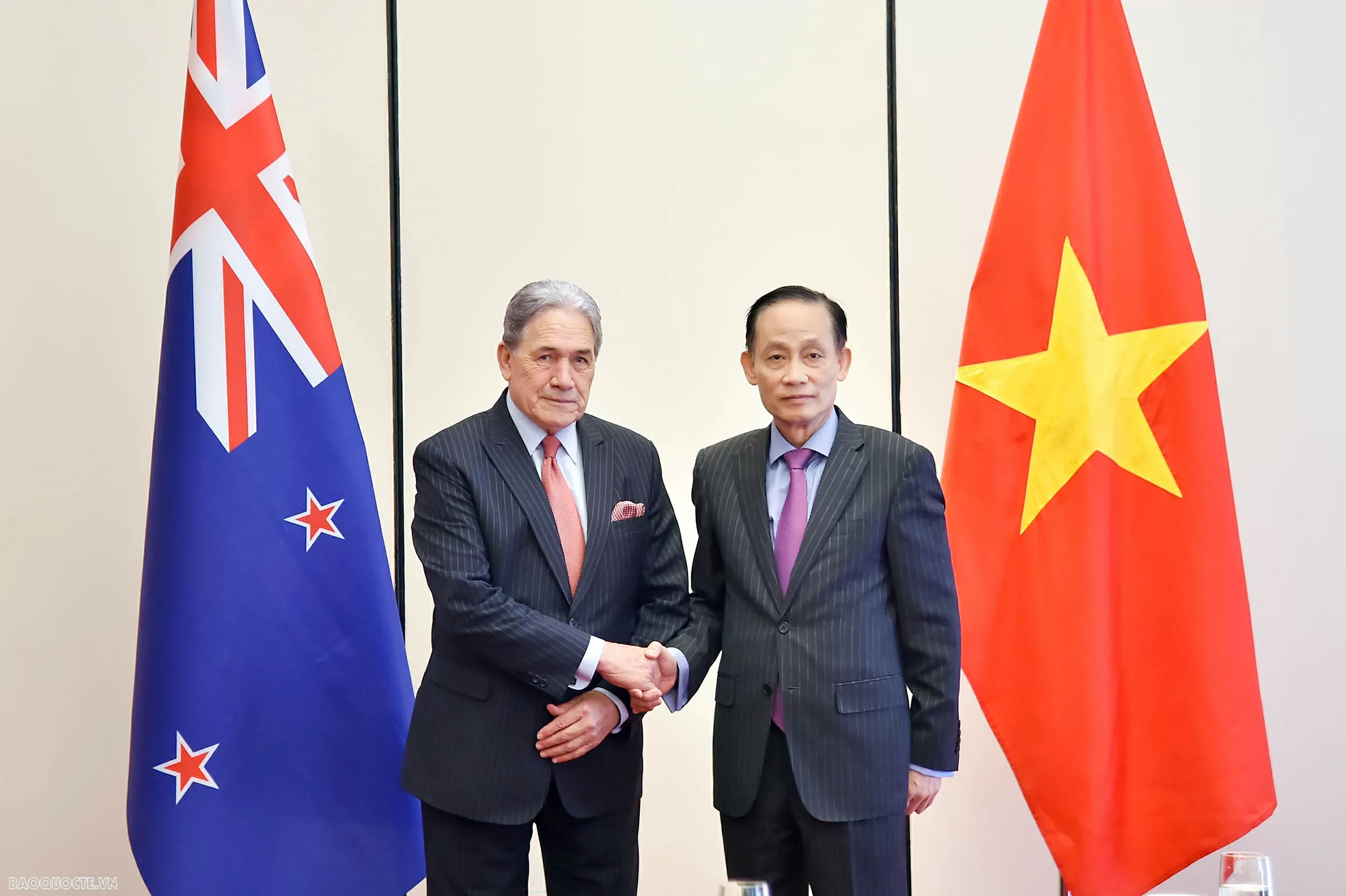 Bộ trưởng Ngoại giao Lê Hoài Trung đồng chủ trì Hội nghị Bộ trưởng Việt Nam-New Zealand lần thứ 3 (FMM-3)
