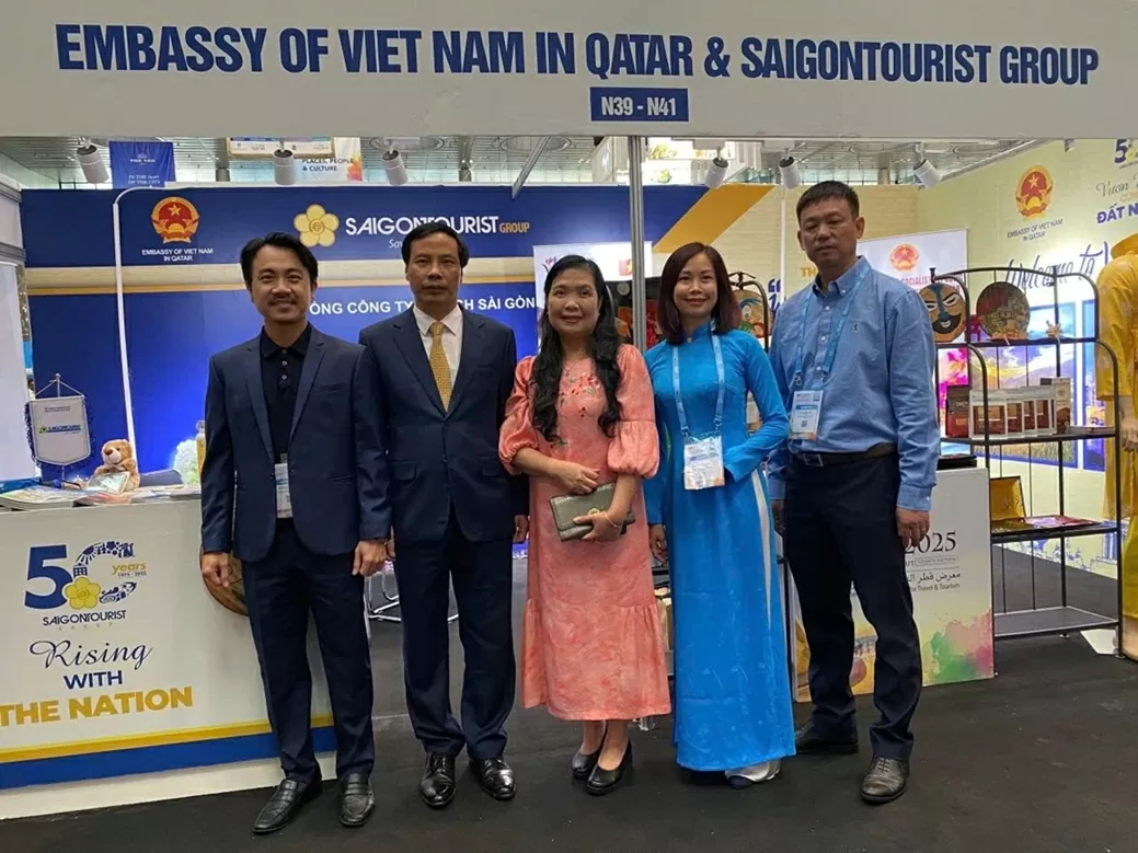 Việt Nam tham gia Hội  chợi du lịch quốc tế Qatar Travel Mart 2025