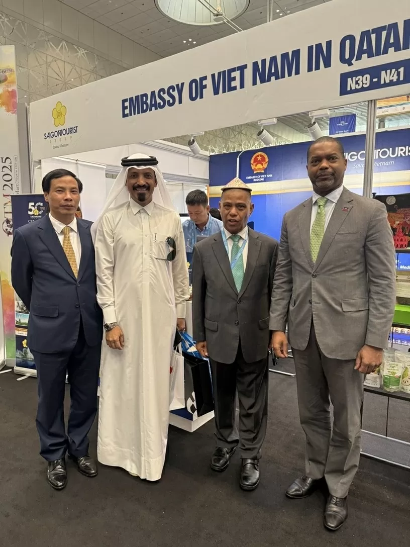 Việt Nam tham gia Hội  chợi du lịch quốc tế Qatar Travel Mart 2025