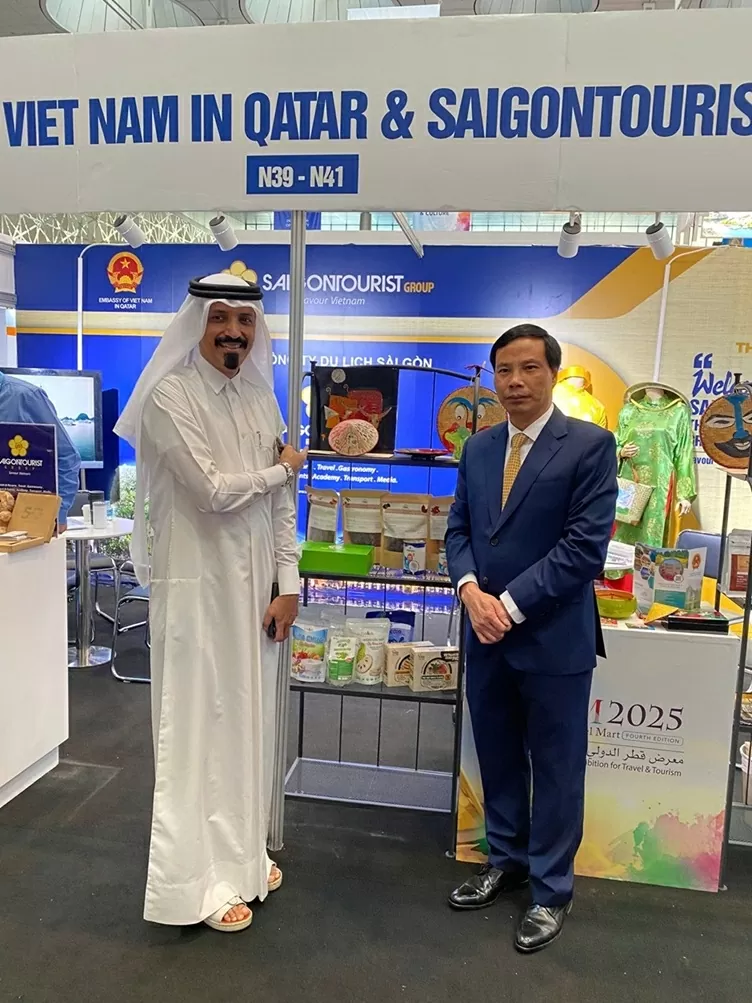 Việt Nam tham gia Hội  chợi du lịch quốc tế Qatar Travel Mart 2025
