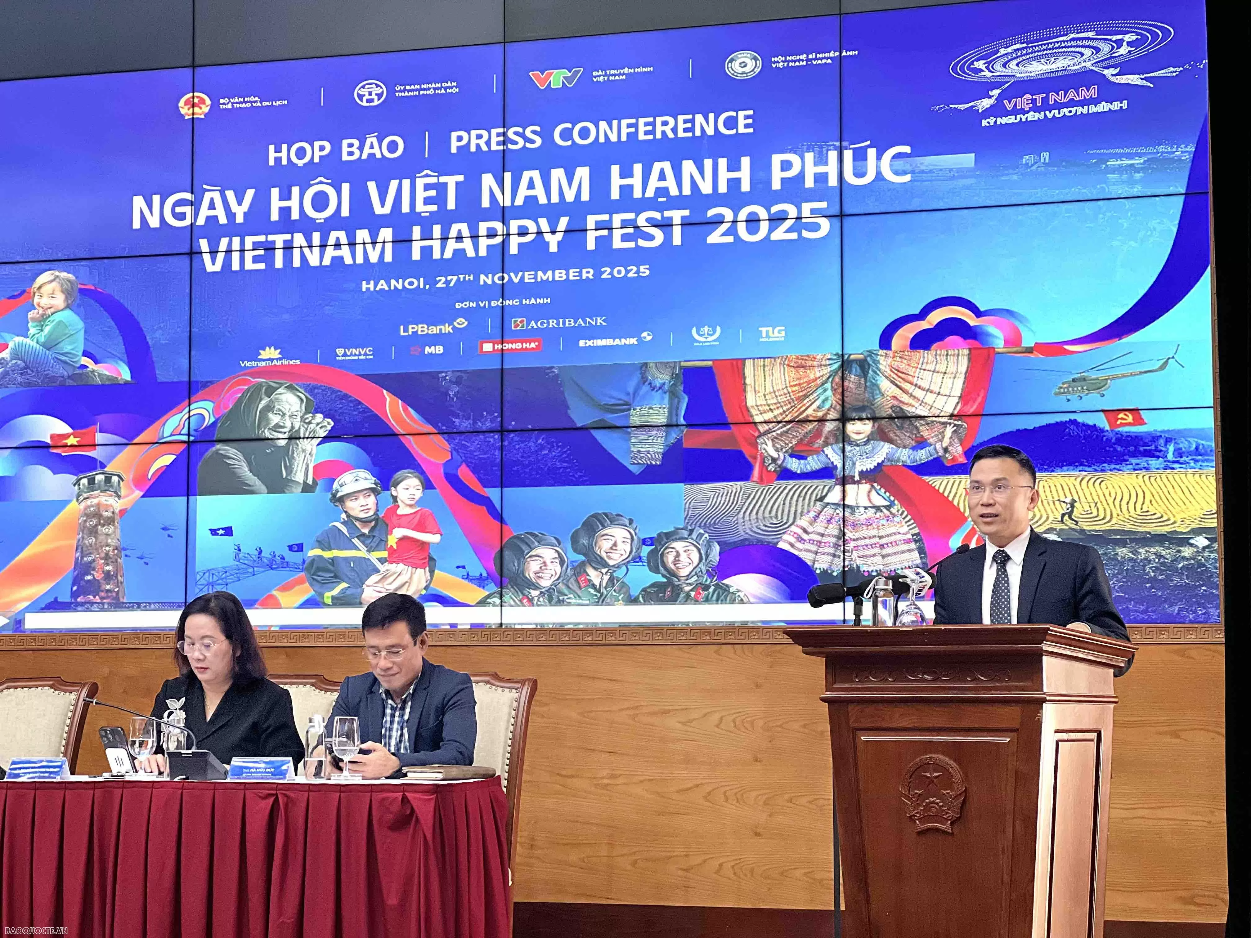Bước đi, chạm vào và cảm nhận hạnh phúc tại Vietnam Happy Fest 2025 – Ngày hội Việt Nam Hạnh phúc