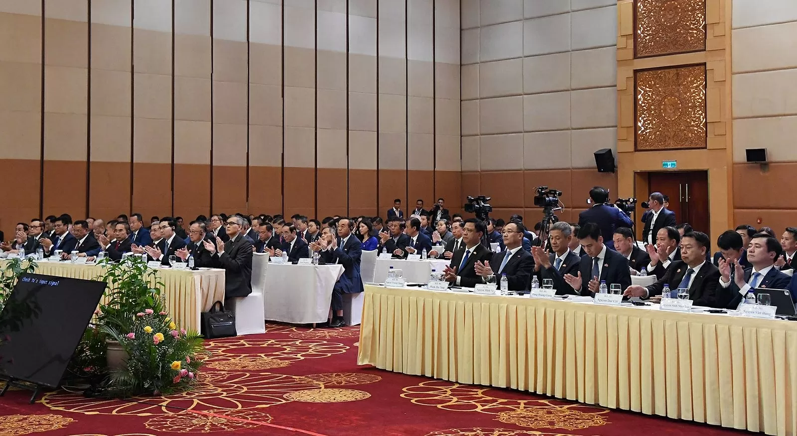 Hội nghị Hợp tác và phát triển các tỉnh biên giới Việt Nam-Campuchia lần thứ 13 - Ảnh: VGP/Hải Minh