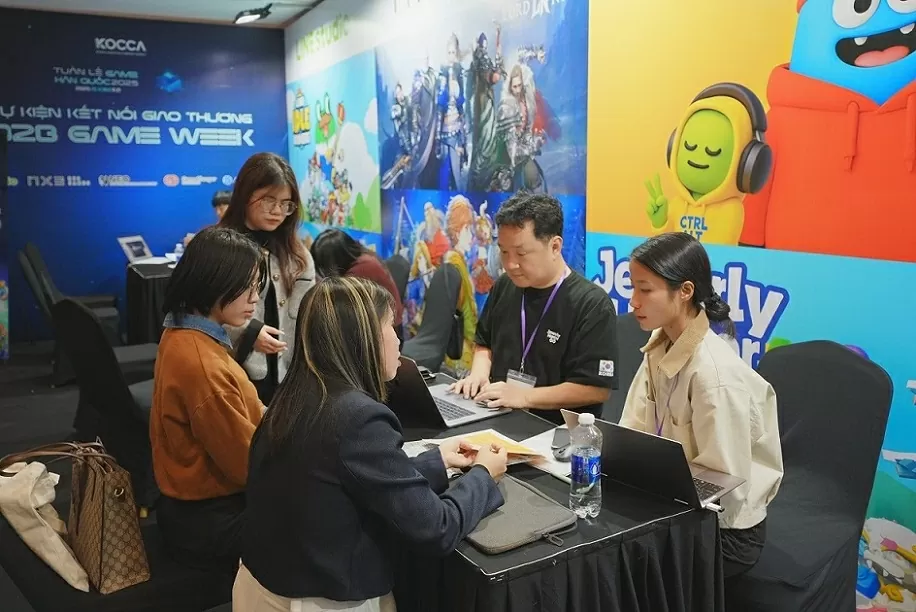 Tổ chức thành công chương trình Tuần lễ Games Hàn Quốc 2025 Tổ chức thành công chương trình Tuần lễ Games Hàn Quốc 2025