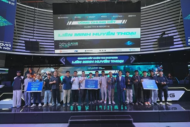 Tổ chức thành công chương trình Tuần lễ Games Hàn Quốc 2025 Tổ chức thành công chương trình Tuần lễ Games Hàn Quốc 2025