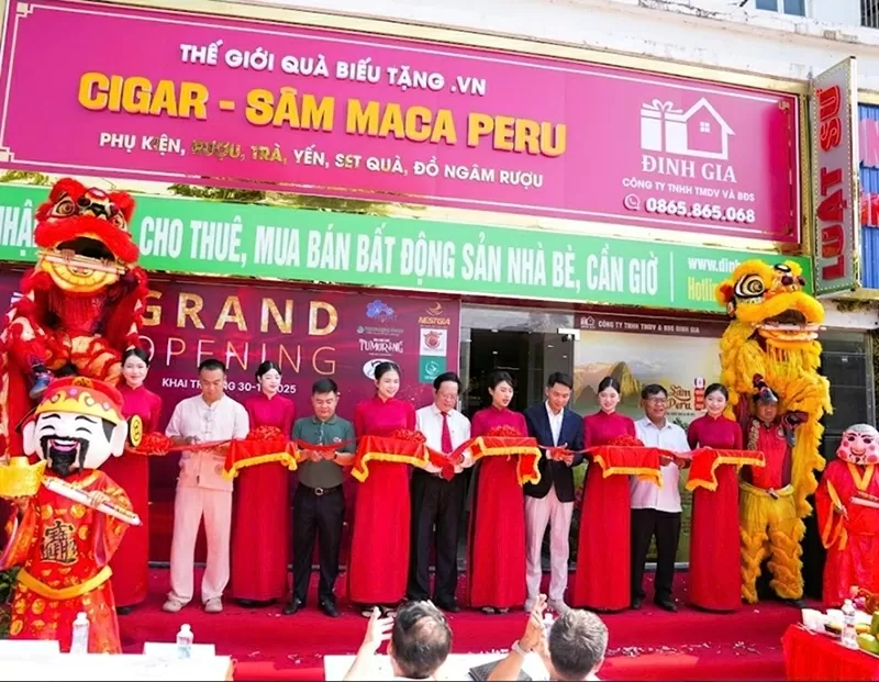Đinh Gia ra mắt, giới thiệu sản phẩm OCOP và giải pháp bất động sản