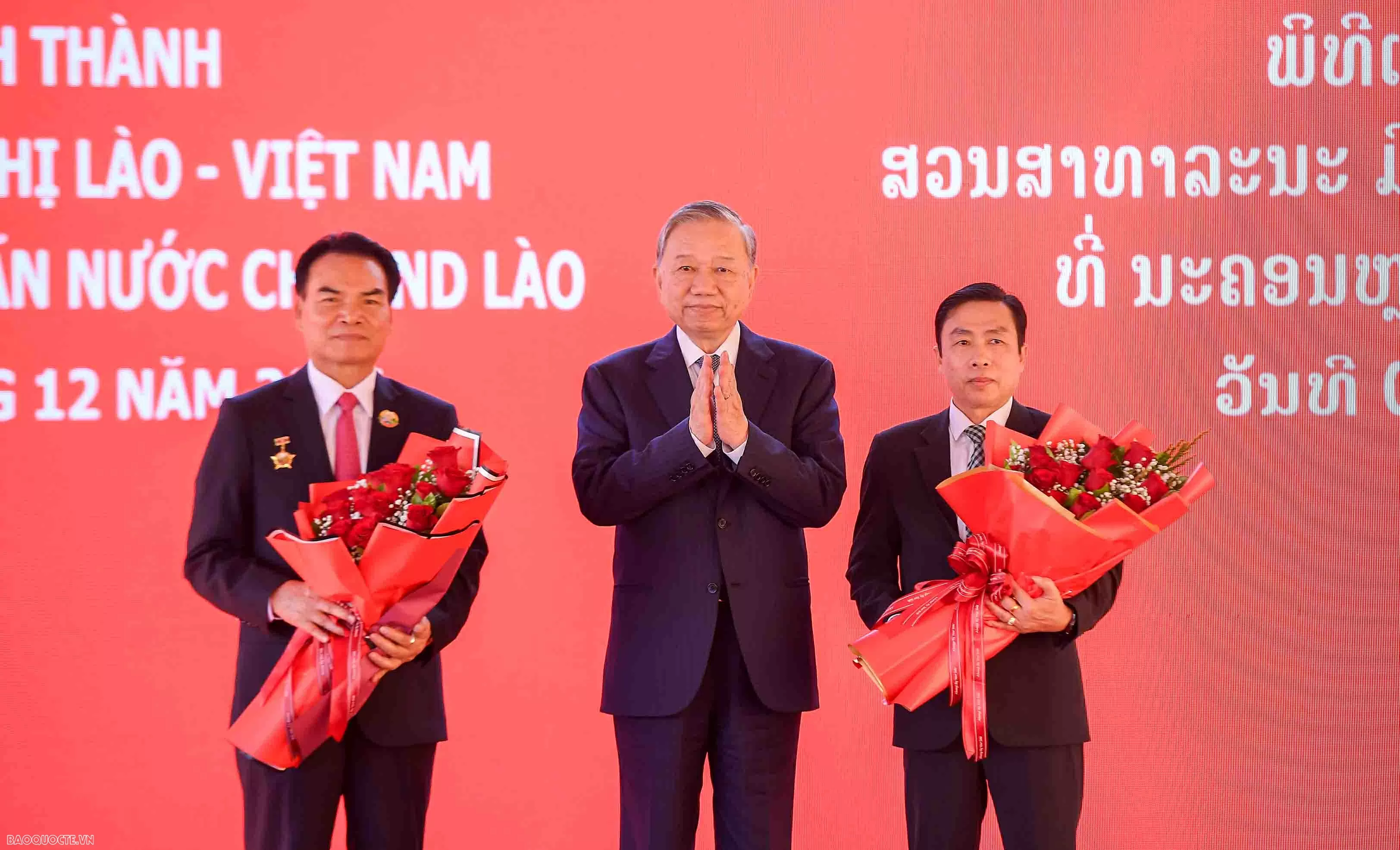 Khánh thành Công viên Hữu nghị Việt-Lào