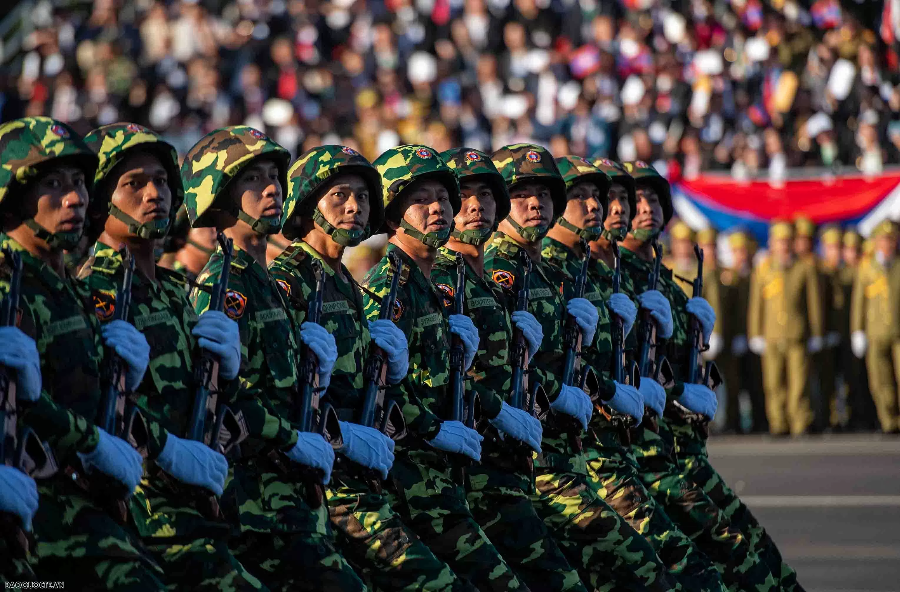 Tổng Bí thư Tô Lâm và Phu nhân dự Lễ kỷ niệm 50 năm Quốc khánh Lào