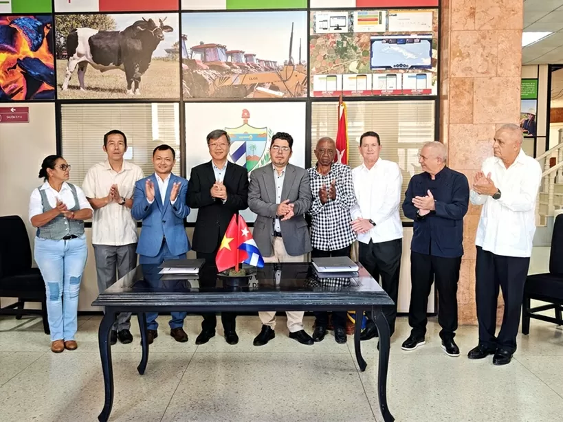 Công ty Việt Nam ký hợp đồng hợp tác nông nghiệp trị giá hơn 50 triệu USD tại Cuba Công ty Việt Nam ký hợp đồng hợp tác nông nghiệp trị giá hơn 50 triệu USD tại Cuba