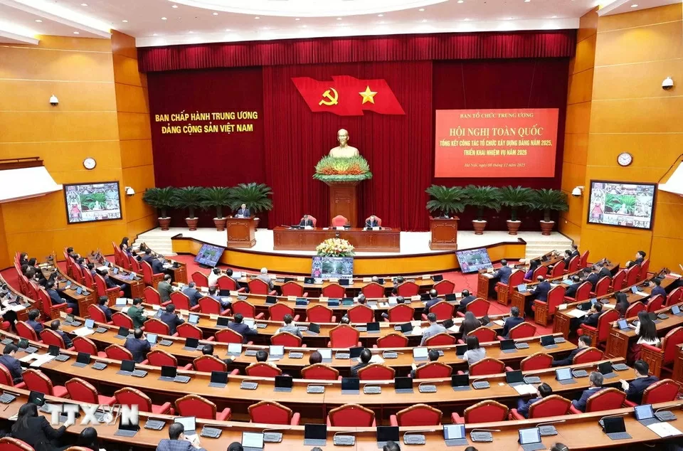 Triển khai công tác Tổ chức xây dựng Đảng năm 2026 với nhiều yêu cầu chiến lược