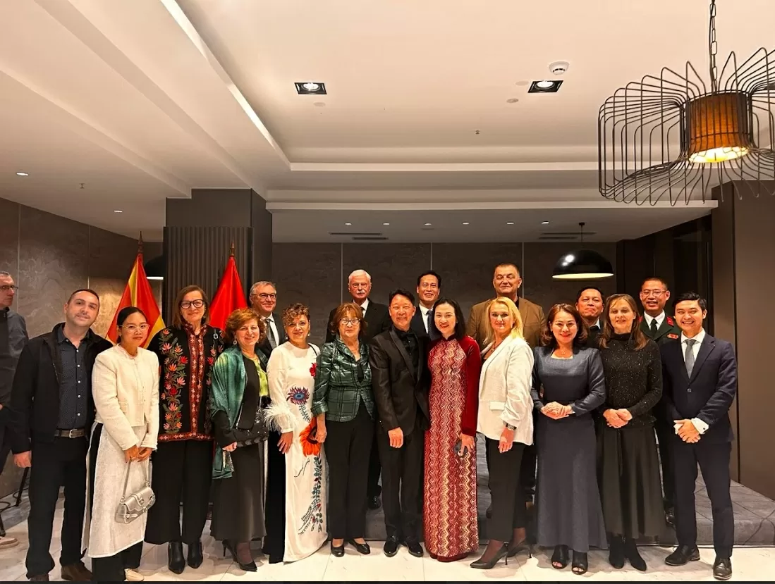 Đại sứ Nguyễn Thị Minh Nguyệt trình Thư ủy nhiệm tại Bắc Macedonia, thúc đẩy hợp tác song phương trên nhiều lĩnh vực