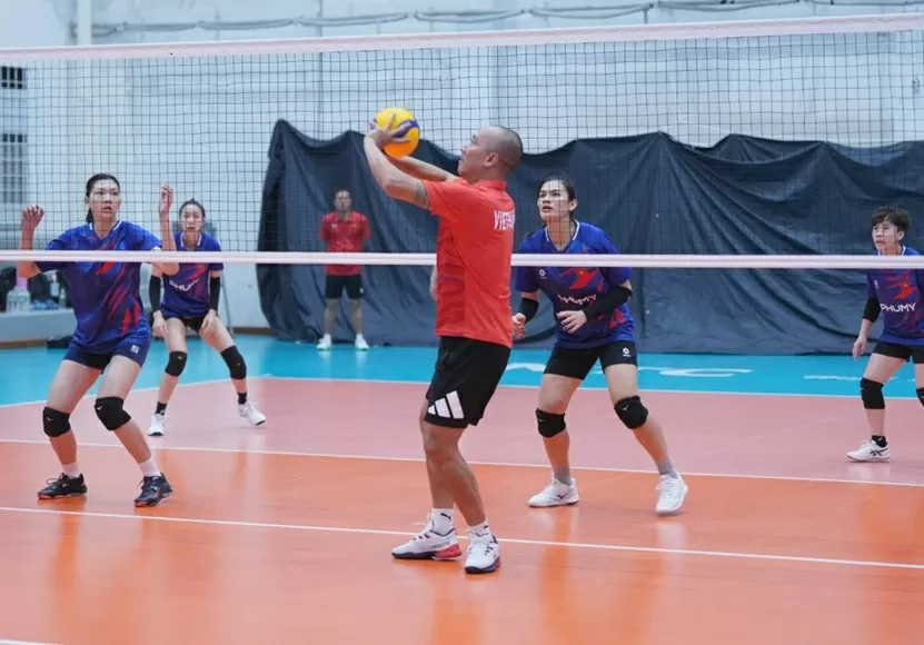 SEA Games 33: Đội tuyển bóng chuyền nữ Việt Nam làm quen lịch thi đấu dày đặc SEA Games 33: Đội tuyển bóng chuyền nữ Việt Nam làm quen lịch thi đấu dày đặc