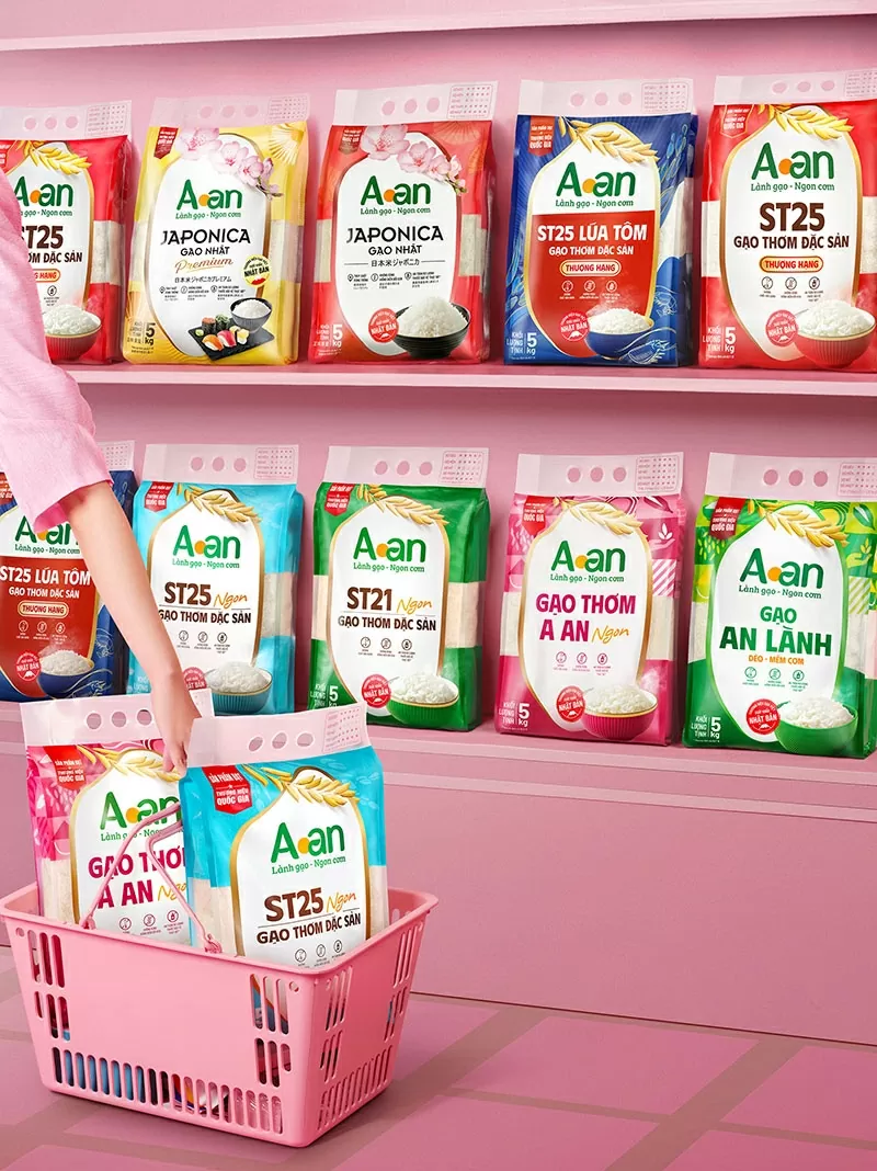A An – Hành trình xây dựng thương hiệu gạo chuẩn quốc tế