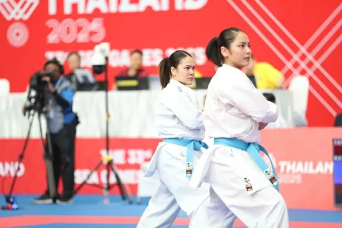 SEA Games 33: Tuyển Karate nữ Việt Nam mang về Huy chương Vàng thứ 5 SEA Games 33: Tuyển Karate nữ Việt Nam mang về Huy chương Vàng thứ 5