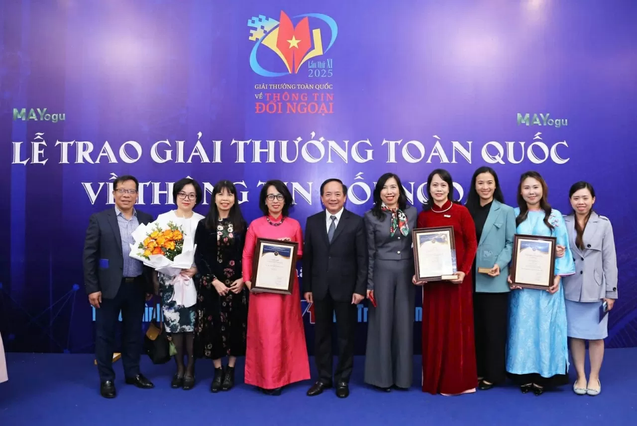 Giải thưởng Thông tin đối ngoại 2025: Khẳng định uy tín và sức lan tỏa