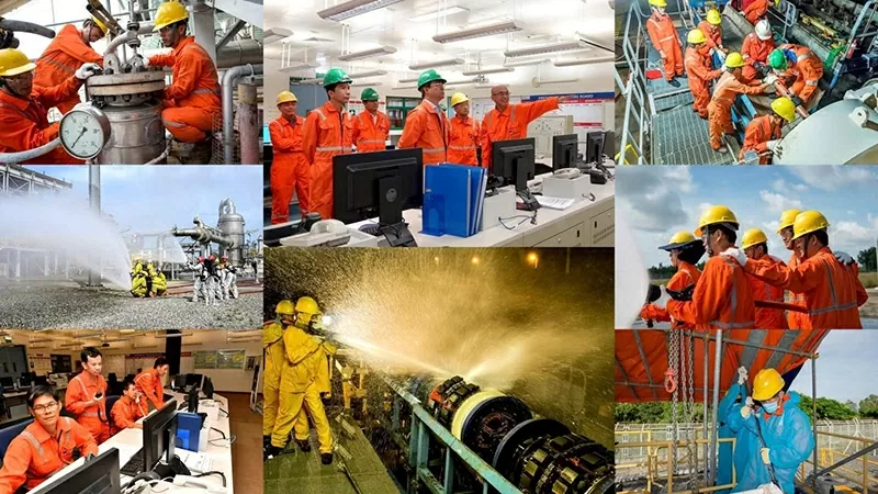 Hoạt động sản xuất, vận hành, huấn luyện và ứng phó an toàn của PV GAS.