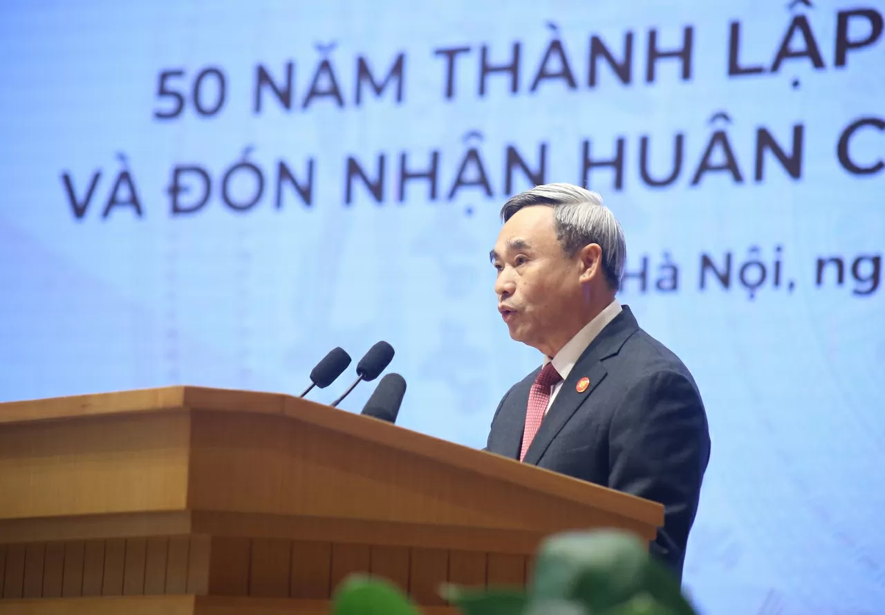 Lễ kỷ niệm 50 năm thành lập Ủy ban Biên giới quốc gia và đón nhận Huân chương Lao động hạng Nhất: Tự hào với sứ mệnh thiêng liêng Lễ kỷ niệm 50 năm thành lập Ủy ban Biên giới quốc gia và đón nhận Huân chương Lao động hạng Nhất: Tự hào với sứ mệnh thiêng liêng