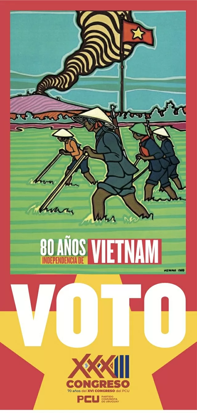 Bác Hồ và Việt Nam luôn là tấm gương cách mạng của những người cộng sản Uruguay Bác Hồ và Việt Nam luôn là tấm gương cách mạng của những người cộng sản Uruguay