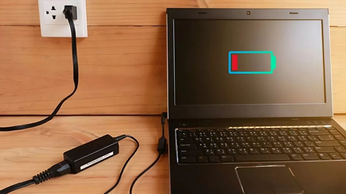 Laptop không sạc được pin hoặc sạc chập chờn.