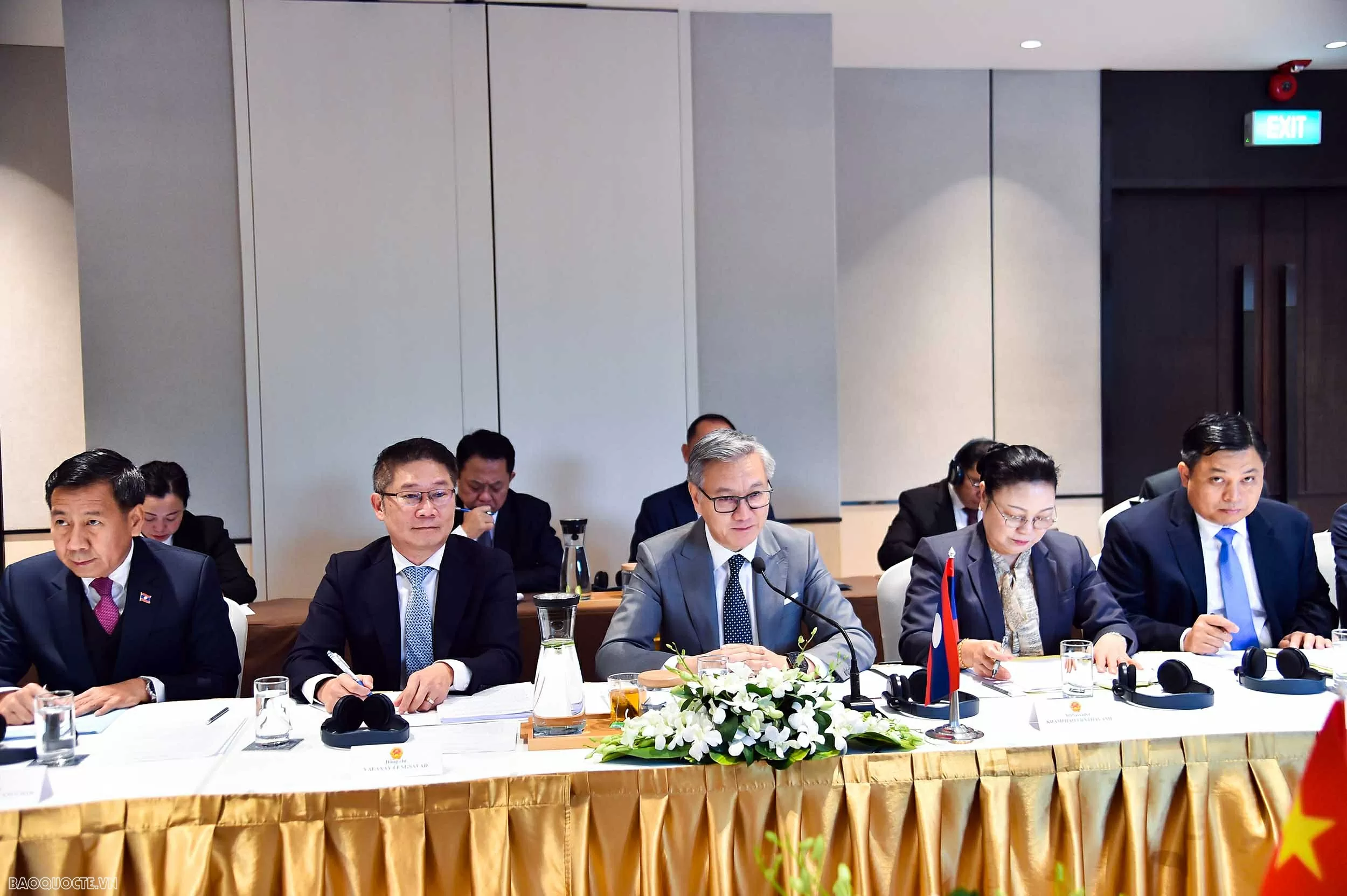 Tham vấn Chính trị cấp Bộ trưởng Ngoại giao Việt Nam-Lào lần thứ 12