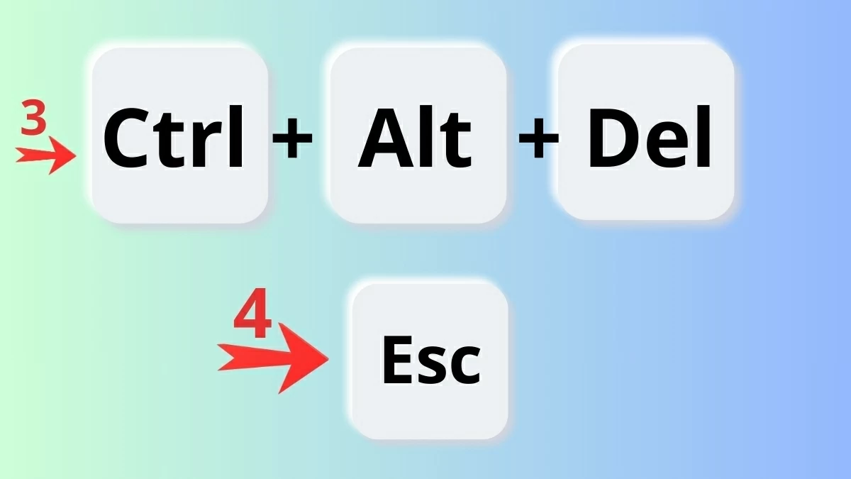 Khi cần mở khóa, nhấn tổ hợp Ctrl + Alt + Del.