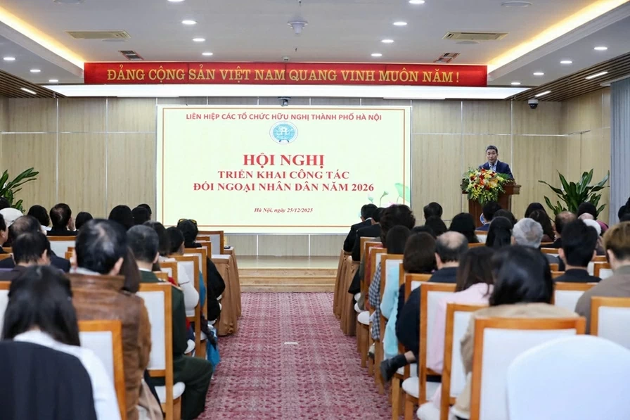 Công tác đối ngoại nhân dân Thủ đô Hà Nội 2026