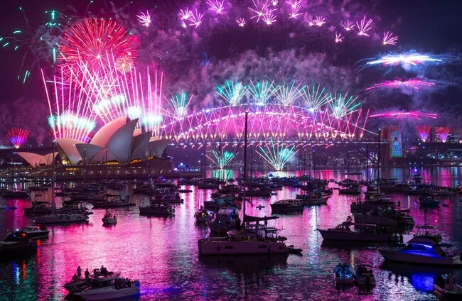 Không khí đêm giao thừa không yên bình ở Australia Không khí đêm giao thừa không yên bình ở Australia