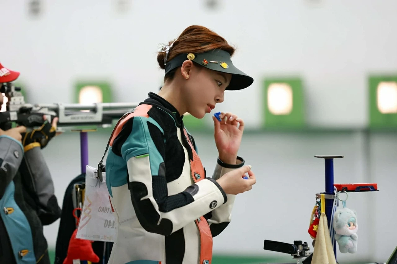 Vẻ đẹp gây sốt của nữ xạ thủ đặt mục tiêu giành Huy chương Vàng SEA Games 33 Vẻ đẹp gây sốt của nữ xạ thủ đặt mục tiêu giành Huy chương Vàng SEA Games 33