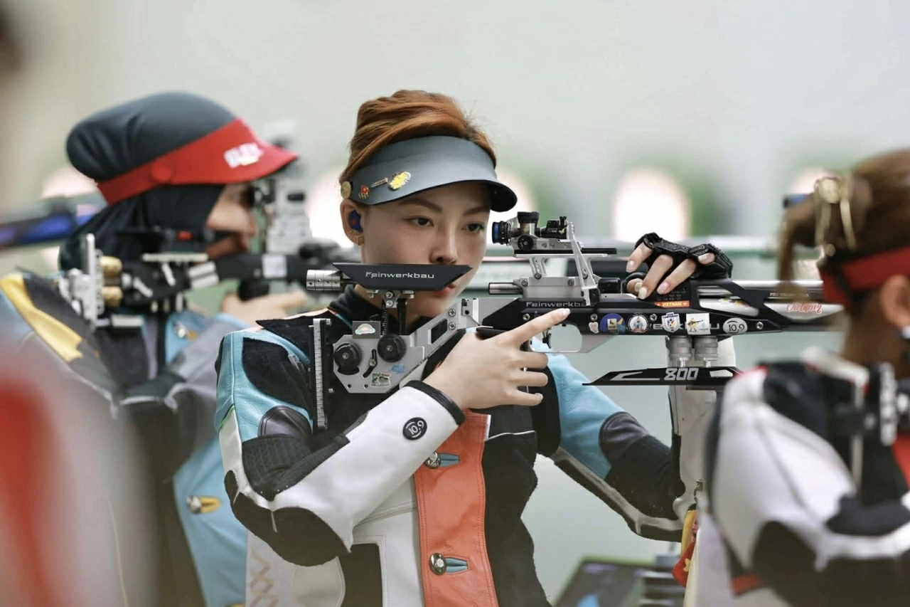 Vẻ đẹp gây sốt của nữ xạ thủ đặt mục tiêu giành Huy chương Vàng SEA Games 33 Vẻ đẹp gây sốt của nữ xạ thủ đặt mục tiêu giành Huy chương Vàng SEA Games 33