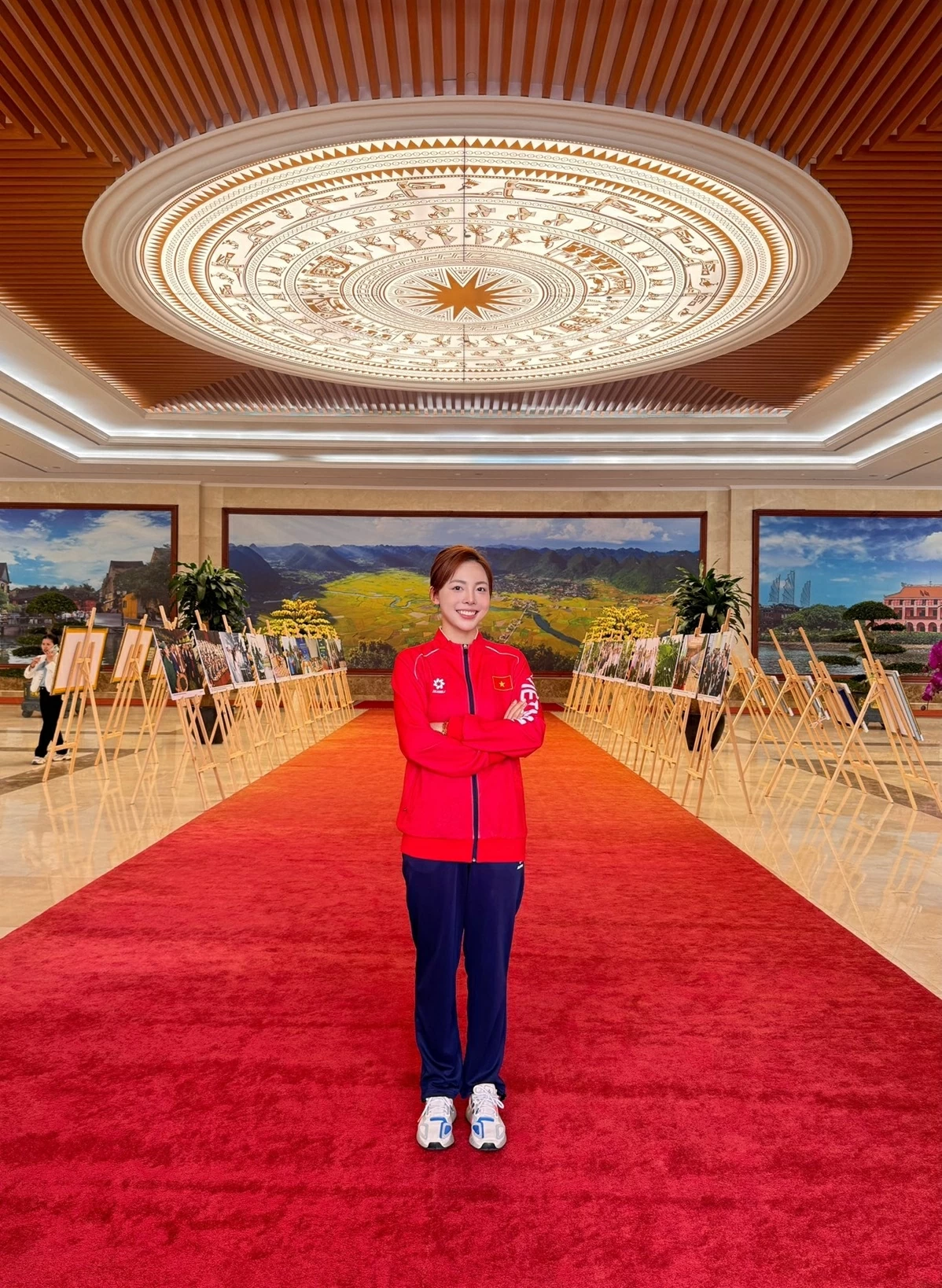 Vẻ đẹp gây sốt của nữ xạ thủ giành Huy chương Bạc SEA Games 33 Vẻ đẹp gây sốt của nữ xạ thủ giành Huy chương Bạc SEA Games 33