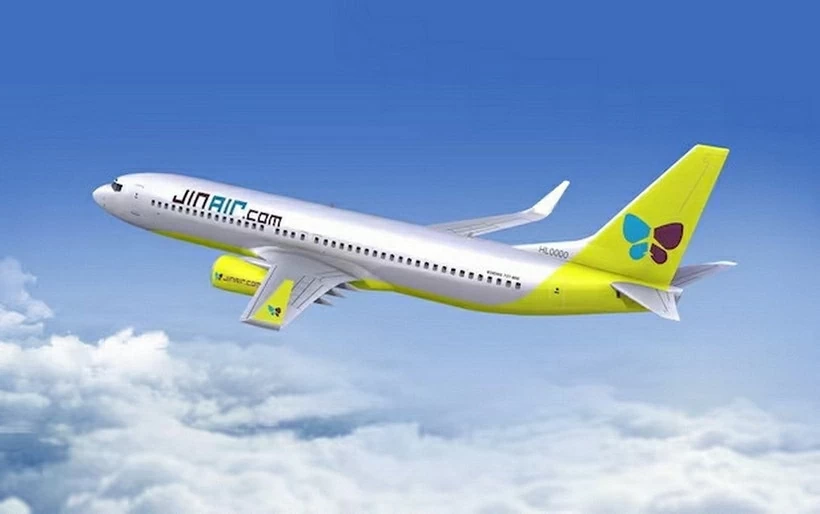 Máy bay của hãng hàng không Jin Air. (Nguồn: Jin Air)