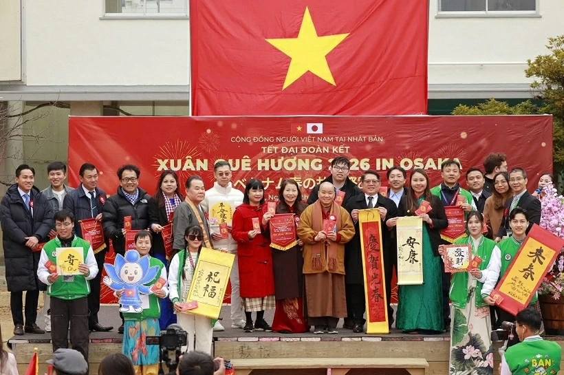 Lần đầu tiên các hội đoàn người Việt khắp Nhật Bản cùng hội tụ trong sự kiện Xuân Quê hương 2026 tại Osaka