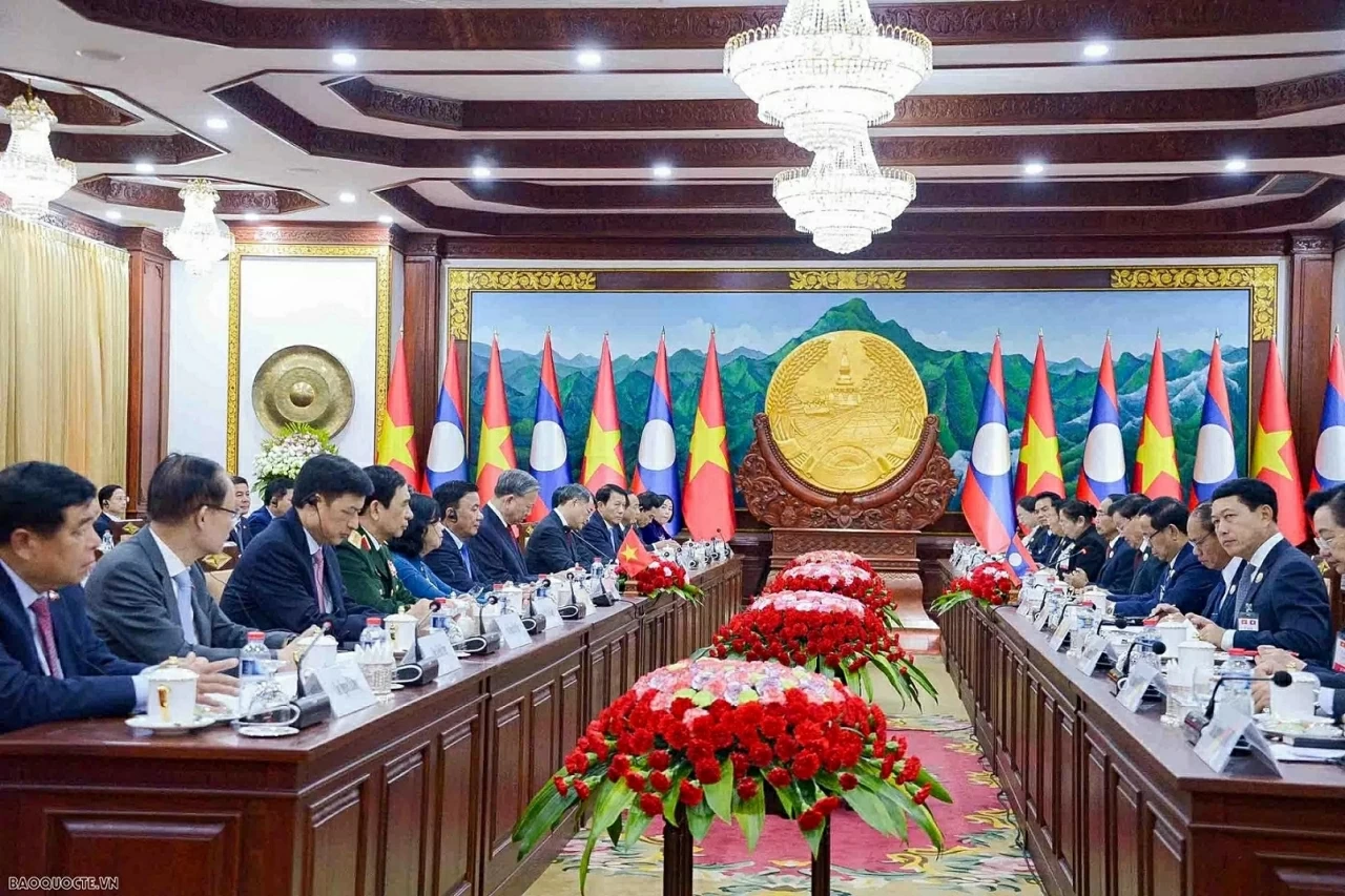 Điện mừng Đại hội Đảng Nhân dân cách mạng Lào lần thứ XII Điện mừng Đại hội Đảng Nhân dân cách mạng Lào lần thứ XII