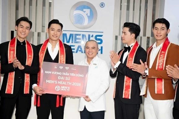 Nam vương Trần Tiến Dũng là Đại sứ Men’s Health 2026 Nam vương Trần Tiến Dũng là Đại sứ Men’s Health 2026