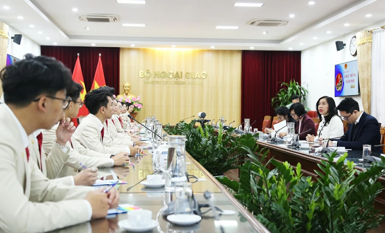 Toàn cảnh buổi gặp mặt. (Ảnh: Thành Long)