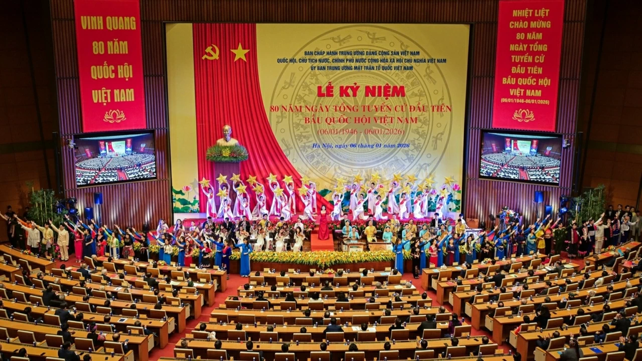 Toàn văn phát biểu của Tổng Bí thư Tô Lâm tại Lễ kỷ niệm 80 năm Ngày Tổng tuyển cử đầu tiên bầu ra Quốc hội của nước Việt Nam Dân chủ Cộng hòa