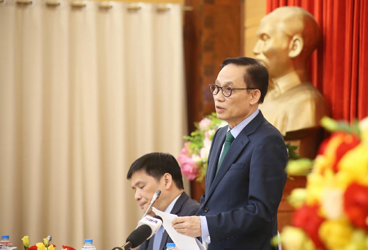 Bí thư Trung ương Đảng, Bộ trưởng Ngoại giao Lê Hoài Trung thông tin tới các cơ quan đại diện ngoại giao nước ngoài, các tổ chức quốc tế tại Việt Nam về công tác chuẩn bị Đại hội Bí thư Trung ương Đảng, Bộ trưởng Ngoại giao Lê Hoài Trung thông tin tới các cơ quan đại diện ngoại giao nước ngoài, các tổ chức quốc tế tại Việt Nam về công tác chuẩn bị Đại hội