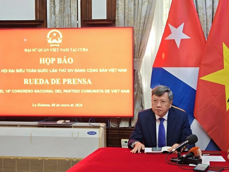 Đại sứ Việt Nam tại Cuba thông tin về Đại hội Đảng lần thứ XIV Đại sứ Việt Nam tại Cuba thông tin về Đại hội Đảng lần thứ XIV