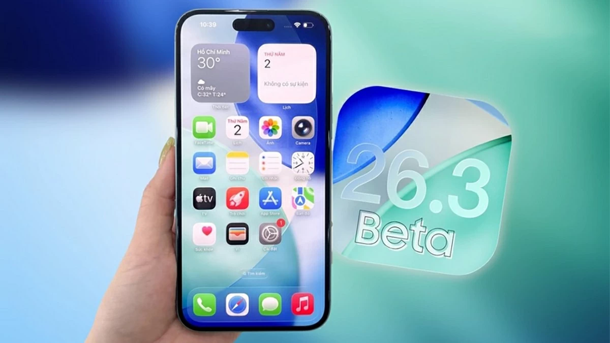 Apple được cho là sẽ tung ra bản vá iOS 26.3 trong khoảng ba tuần nữa. Apple được cho là sẽ tung ra bản vá iOS 26.3 trong khoảng ba tuần nữa.