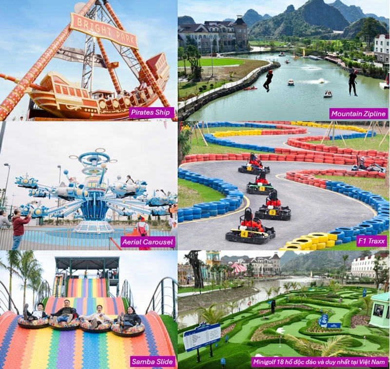 BRIGHTPARK đón hàng nghìn lượt khách ngay từ những ngày đầu mở cửa với những trò chơi hấp dẫn
