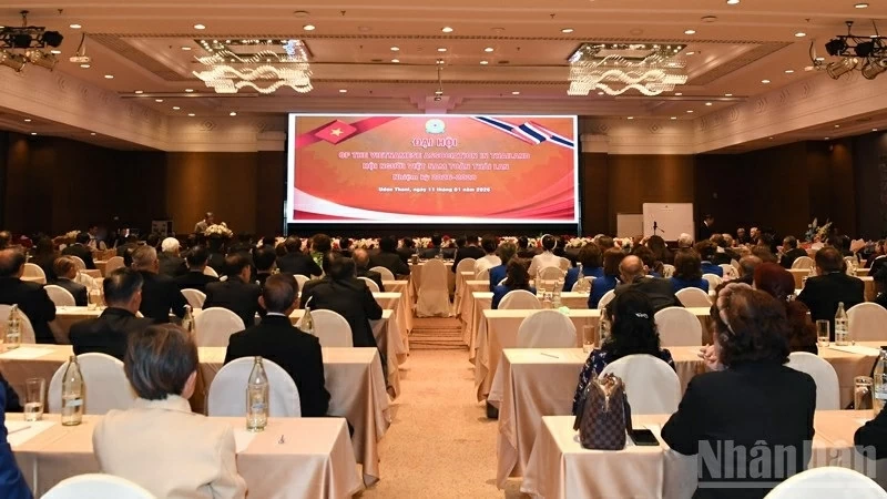 Đại hội Hội Người Việt Nam toàn Thái Lan nhiệm kỳ 2026-2028 thành công tốt đẹp, đóng góp thiết thực, ý nghĩa chào mừng Đại lần thứ XIV của Đảng Đại hội Hội Người Việt Nam toàn Thái Lan nhiệm kỳ 2026-2028 thành công tốt đẹp, đóng góp thiết thực, ý nghĩa chào mừng Đại lần thứ XIV của Đảng