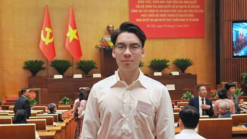 Đảng viên trẻ đam mê nghiên cứu khoa học