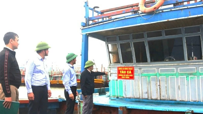 Chống khai thác IUU: Quảng Trị thành lập 2 tổ kiểm soát liên ngành bám ngư trường; Vĩnh Long kiểm soát nghiêm hoạt động tàu cá ra, vào cảng